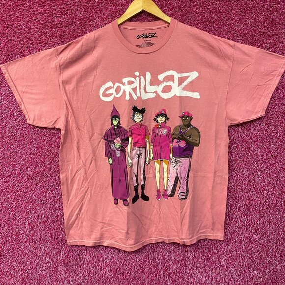 Gorillaz Cracker Island Standing Group T-Shirt XL - Picture 1 of 4